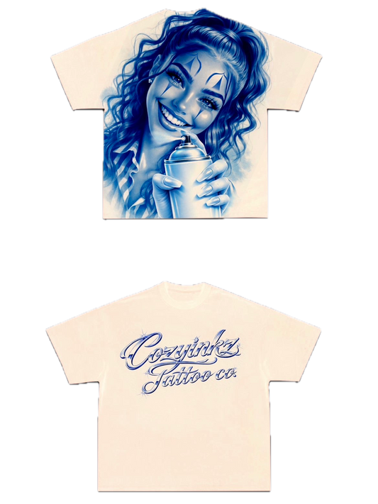 CozyInkz Spray Paint Graphic Tee
